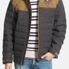 Vans Men's Bridger Quilted Hooded Jacket COAT PARKA DOWN SMALL S SM BROWN NEW