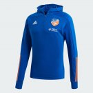 ADIDAS MLS FC CINCINNATI TRAVEL JACKET 1/4 ZIP HOODIE HOODED SWEATSHIRT XS 2XL