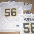 REEBOK SAN DIEGO CHARGERS MERRIMAN JERSEY On Field XL