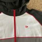 NEW ERA NEWSBOY ZIP THROUGH HOOD FULL ZIP HOODIE HOODED SWEATSHIRT VINTAGE NOS