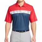 Walter Hagen Men's Perfect 11 Americana Camo Stripe Golf Polo M XXL USA SHIRT
