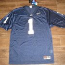 NIKE PITTSBURGH PANTHERS FOOTBALL JERSEY MENS MD AUTHENTIC NWT BLUE #1 NCAA PITT