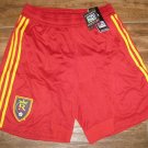 ADIDAS RSL REAL SALT LAKE L SHORTS CLIMACOOL LINED MLS RED COMPETITION PRODUCT