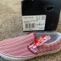 Vans Classic Slip-ON STRIPED (CAPRI) COL#2401 BUFF White Mens 8.5 SKATE SHOES