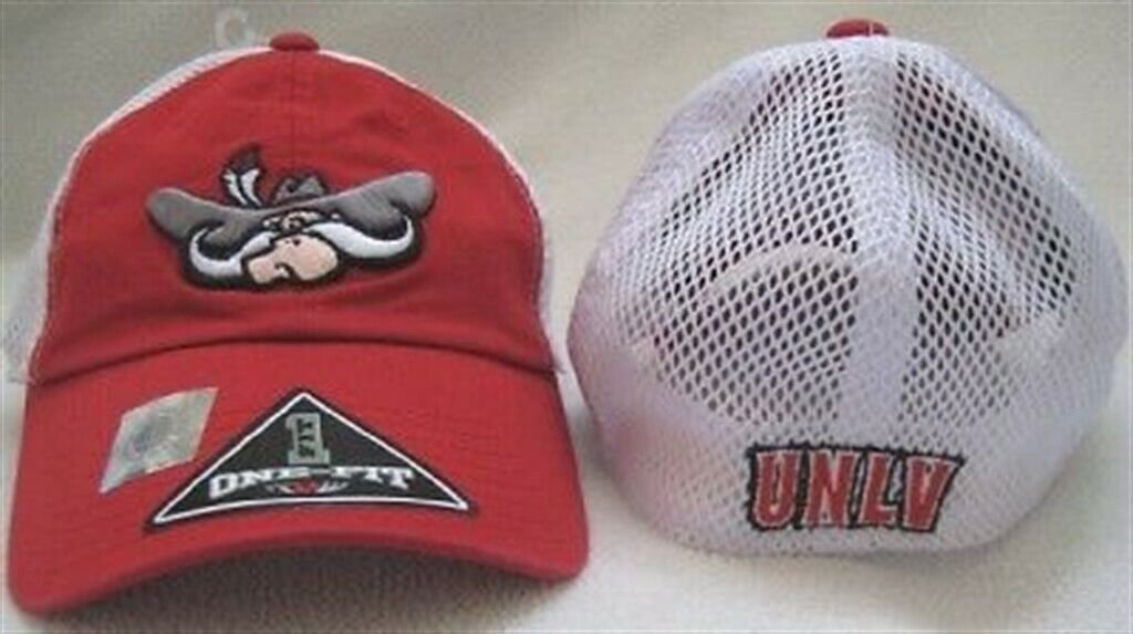 NEW UNLV REBELS ONE SIZE FIT HAT CAP NCAA FOOTBALL