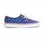 VANS AUTHENTIC FOIL STARS RED BLUE SHOES KIDS US 1.5 UK 1 EUR 32 CM 19.5 SK8 NEW