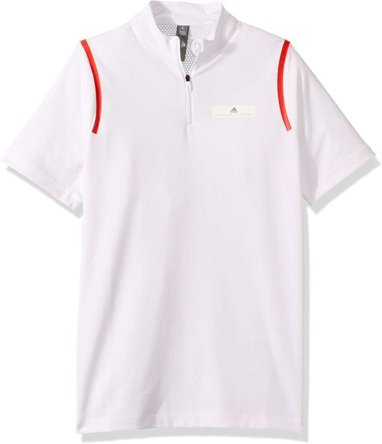 adidas Boys' XS Asmc Zip TOP Tennis Sweatshirt EC2564 WHITE STELLA McCARTNEY NEW