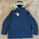 Men's XL Tommy Hilfiger Hooded Outerwear Jacket heavy COAT $280 BLUE NAVY WINTER
