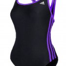 Adidas Solid Infinitex Splice EX  BACK YELLOW BLACK SZ 28 / 12 GIRLS AWX8710 NEW