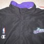 NBA CHAMPION UTAH JAZZ GAME WORN USED JACKET 46 JERSEY UNIFORM BLANK MALONE ERA