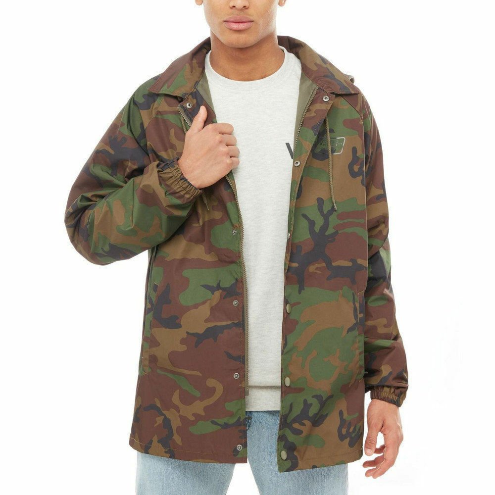 Vans Torrey Hooded MTE Jacket Camo Camoflauge coat skate skateboard new nwt