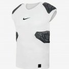 Nike Pro Hyperstrong 4-Pad Shirt Sizes XL XXL 3XL AO6225 WHITE $65 FOOTBALL