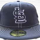 NEW ST LOUIS CARDINALS FITTED HAT CAP 7 1/8 STITCH