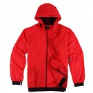 ADIDAS WINDBREAKER TRACK TOP TT RUNNNG JACKET M MEDIUM LIGHT SCARLET RED BLACK