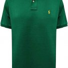Polo Ralph Lauren Men's soft touch Interlock Polo Shirt Green M OR L new NWT
