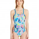 Speedo Women's Endurance Lite Turnz Vee 2 One Piece Swimsuit 0/26