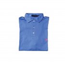 Polo Ralph Lauren Men's Pony Logo Interlock Polo Shirt S L Harbor Island Blue