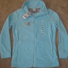 ADIDAS GS P FLEECE TRACK TOP JACKET MEDIUM M MED WOMENS CRYSTAL INFINITY LADIES