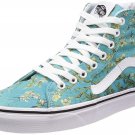 NEW Vans Sk8 Hi VINCENT VAN GOGH Almond Canvas shoes 3.5 MENS