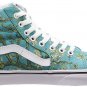 NEW Vans Sk8 Hi VINCENT VAN GOGH Almond Canvas shoes 3.5 MENS