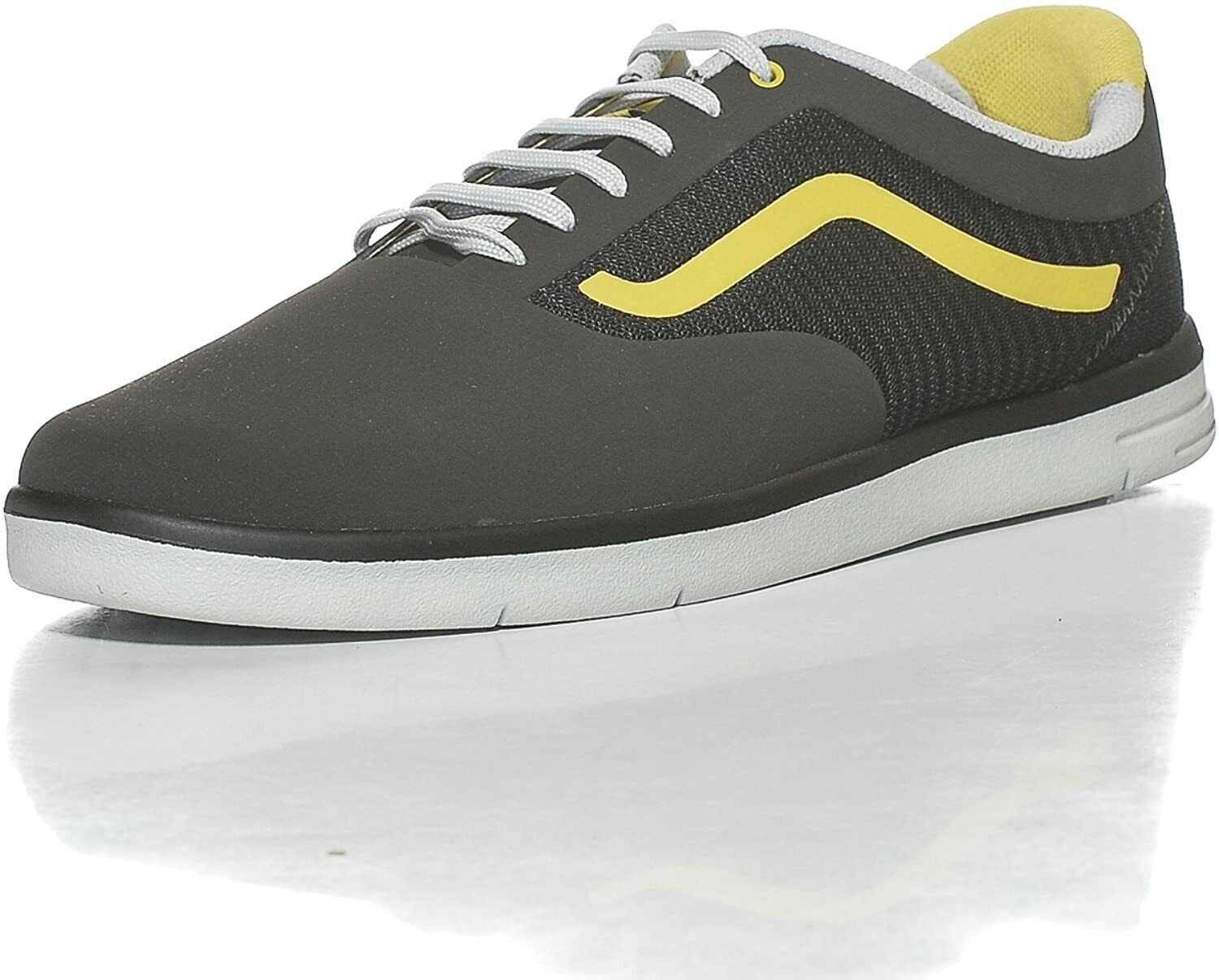 NIB VANS LXVI GRAPH CHARCOAL LIME 7.5 MENS SHOES SKATE SKATEBOARD ULTRACUSH 66