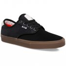 VANS AUTHENTIC CHIMA FERGUSON PRO COVERT TWILL BLACK GUM SUEDE 6.5 MENS SHOES