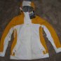 Oakley BROOKSIDE BRIGHT ORANGE WHITE Women's SMALL S Winter Ski Snowbaord Jacket