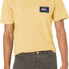 Quiksilver Men's Wide World Square Short Sleeve Tee Shirt SUNRISE YELLOW L XL