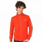 NEW UMBRO DALE TRACK JACKET LARGE LRG LG L ORANGE NAVY BLUE WHITE $70.00 60139U
