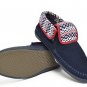 NEW VANS AUTHENTIC MOHIKAN NORDIC BLUE SHOES WOMENS SZ 5 SURF SIDERS MOCCASINS