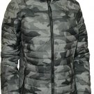 NEW Columbia Women's White Out ll Omni Heat Jacket Puffer CAMO GREY GRAY XL NWT