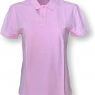 Polo Ralph Lauren Womens The CLASSIC Fit Mesh Polo Shirt Pink Pony White S Small