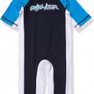 Quiksilver Boys' Spring Boy Rashguard Surf Shirt Toddler 2 5 6 Blue Black Wht