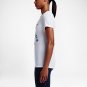 NIKE DRI-FIT TEAM USA WHITE OLYMPIC TRIALS WOMEN'S LARGE L LG T-SHIRT 801612 100