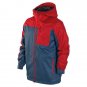 NEW NIKE STORM FIT KIMBALL JACKET LARGE LG L RED BLUE 479451 630