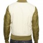 ALPHA INDUSTRIES L-2B Dragonfly Blood Chit Rev Jacket White/Green XS S M $150