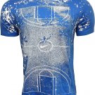 AUTHENTIC THE NIKE TEE 100% COTTON BLUE BASKETBALL T SHIRT DD0821-403 MENS M MED