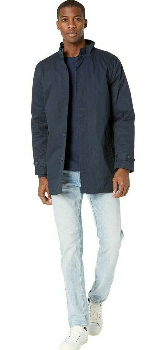 NEW Ben Sherman Harrimac SALUTE Jacket NAVY BLUE MSRP $165.00 L FREE SHIPPING