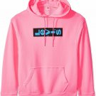Levi's Red Tab Men's Oversized Graphic Hoodie Pink Black hooded sweatshirt M L