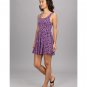 NEW Vans Womens/Juniors M MEDIUM ELLINGTON Dress PINK BLUE A LINE BABY DOLL