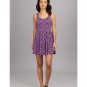 NEW Vans Womens/Juniors M MEDIUM ELLINGTON Dress PINK BLUE A LINE BABY DOLL