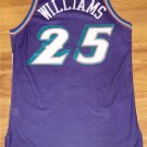 MO WILLIAMS UTAH JAZZ GAME USED WORN ROOKIE JERSEY PURPLE 2003-04 AUTHENTIC CAVS