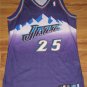 MO WILLIAMS UTAH JAZZ GAME USED WORN ROOKIE JERSEY PURPLE 2003-04 AUTHENTIC CAVS