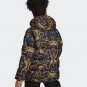 Adidas GS Down Fill Puffer Jacket Leopard Chain Womens GD2502 SZ S M XL $280