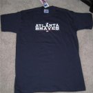 ATLANTA BRAVES T SHIRT YOUTH NAVY BLUE MLB BASEBALL MAJESTIC BOYS TOP