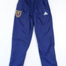 Adidas MLS Real Salt Lake Blue Rain Track Pants Fully Lined Mens RSL L LG PANT