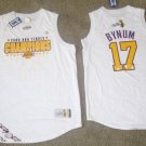 NEW BYNUM LA LAKERS 2009 CHAMPIONS JERSEY L WHITE NWT LARGE