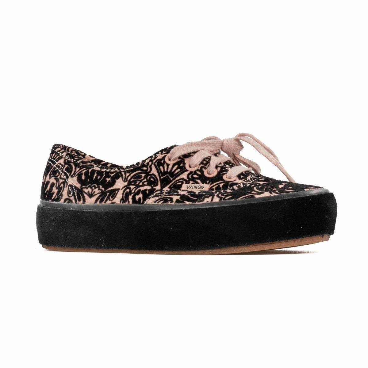 Vans Women's 7.5 Authentic Sidewall Wrap Platform Lace Up Rose Cloud MEN 6