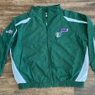 NEW ORLEANS UTAH JAZZ NBA HARDWOOD CLASSICS Full Zip JACKET Mens MAJESTIC 3XL