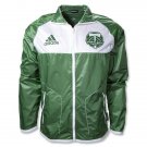 MENS ADIDAS PORTLAND TIMBERS MLS FZ TRACK WIND JACKET XL PACKABLE CLIMA PROOF